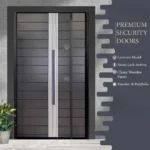Model: Premium Turkey Security Doors IBR-004 Classic Wooden Finish (External)