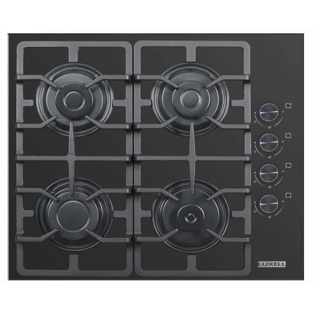 Luxell 60cm 4 Burner Gas Hob (New Model) C6-40BF