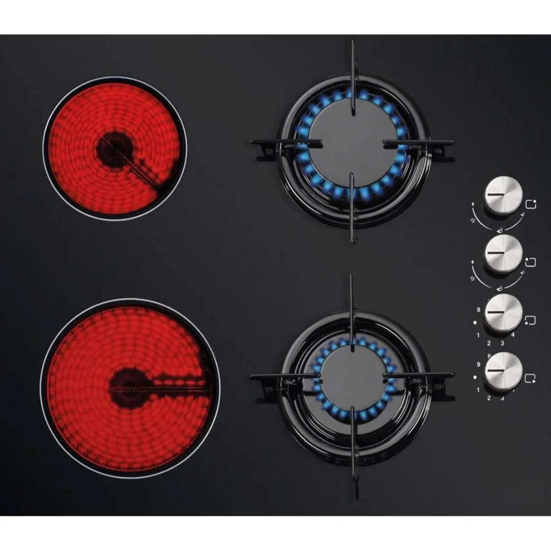 Luxell V6-22PYF 2 Gas 2 Electric Hob