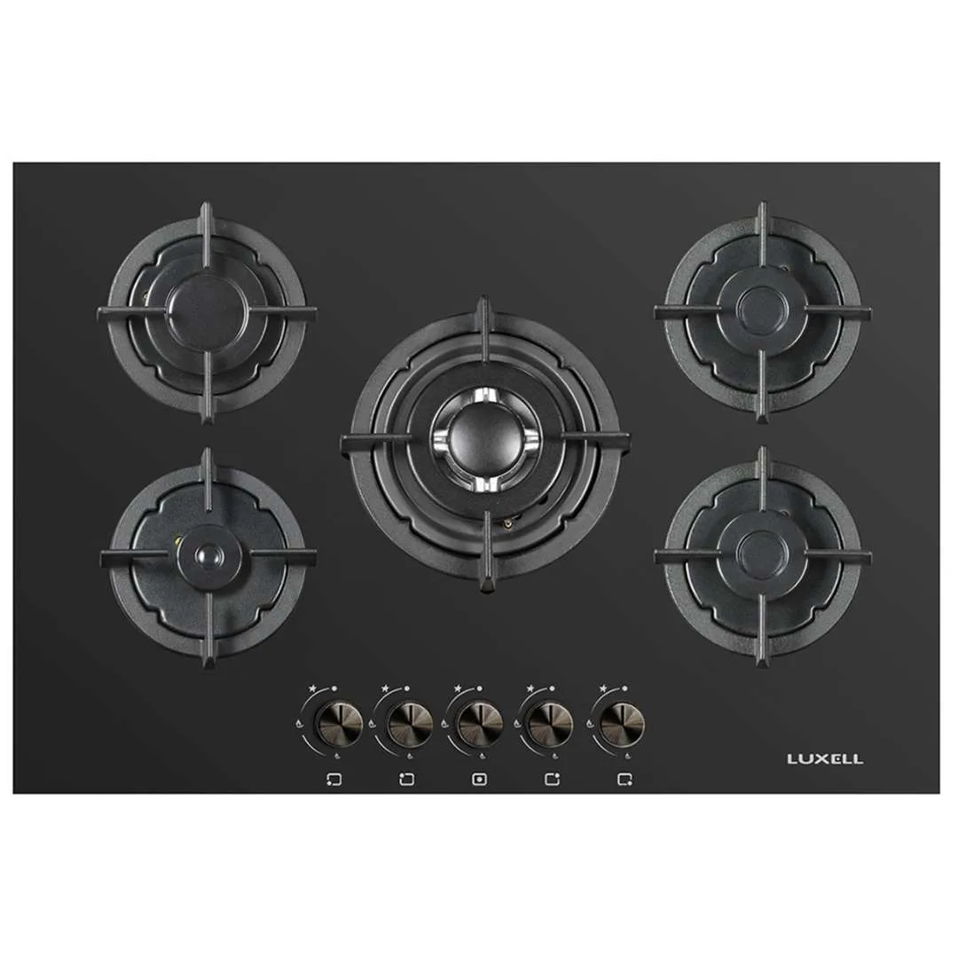 Luxell 90cm 5 Burner Gas Hob C9-50BTF