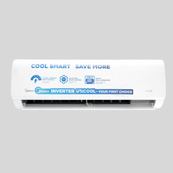 Heating And Cooling 5 MIDEA SPLIT INVERTER R410 UNICOOL 1.5HP AC MSAF24B 12CRDN1 FRONT 600x600 1