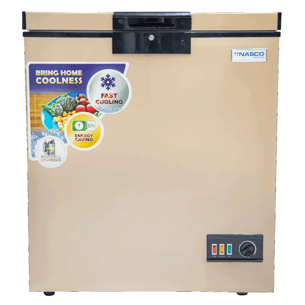 Nasco 138Ltrs Chest Freezer NAS-175FL-G
