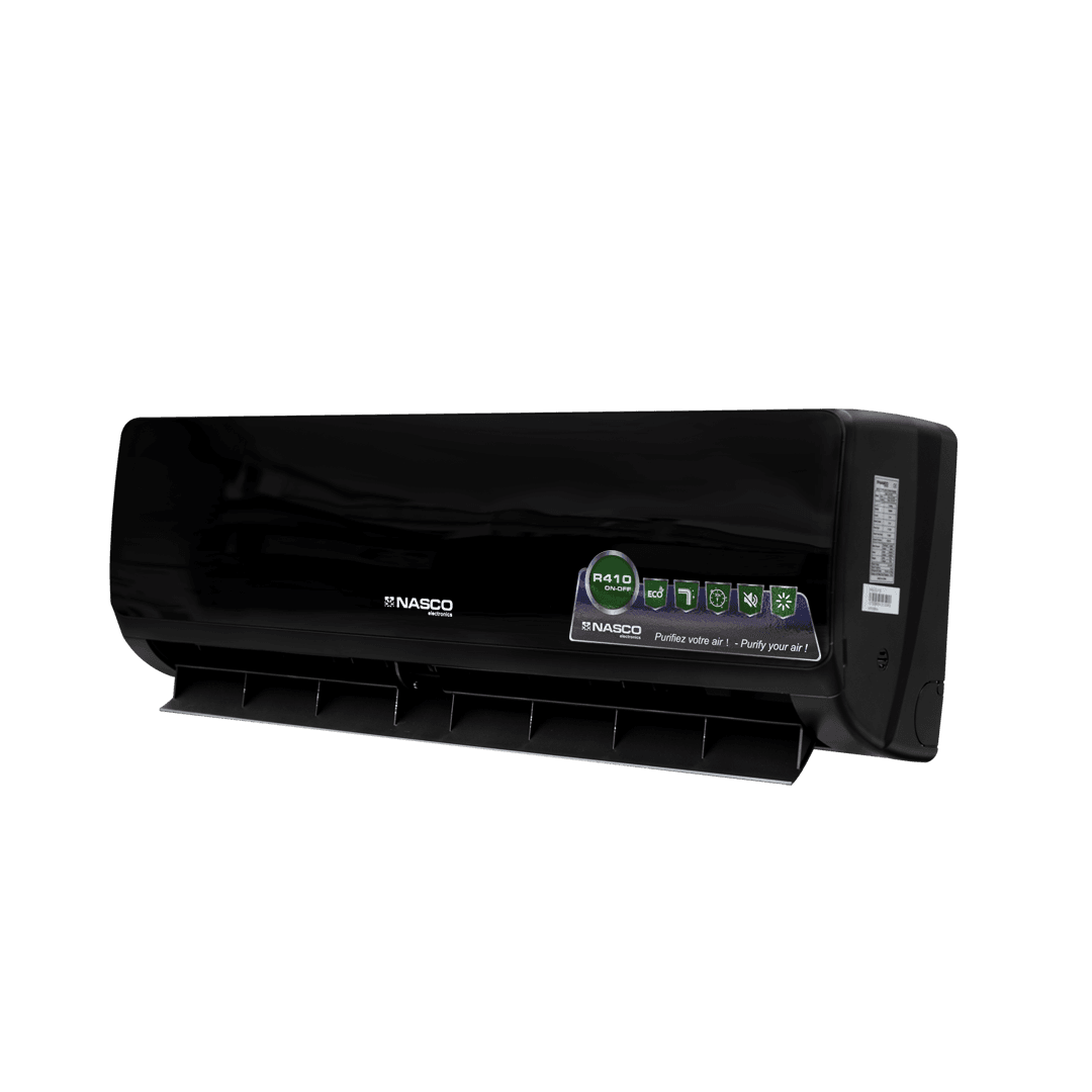 Copper Condenser Black Design Energy Saving R410 Refrigerant