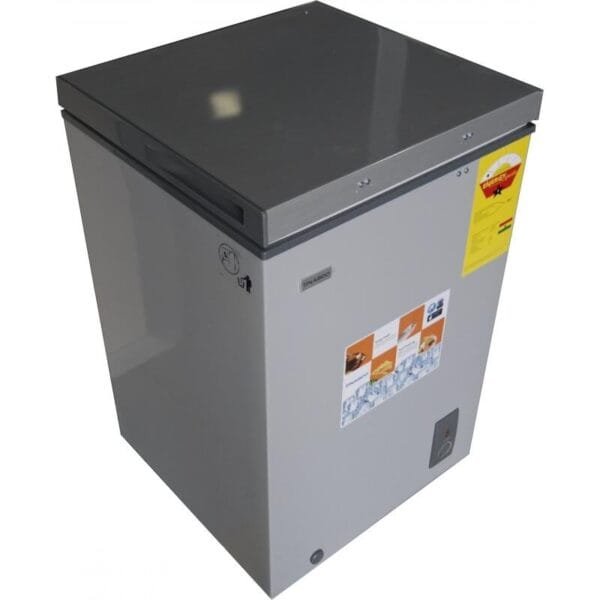 Nasco 100L Chest Freezer Silver NAS-110S