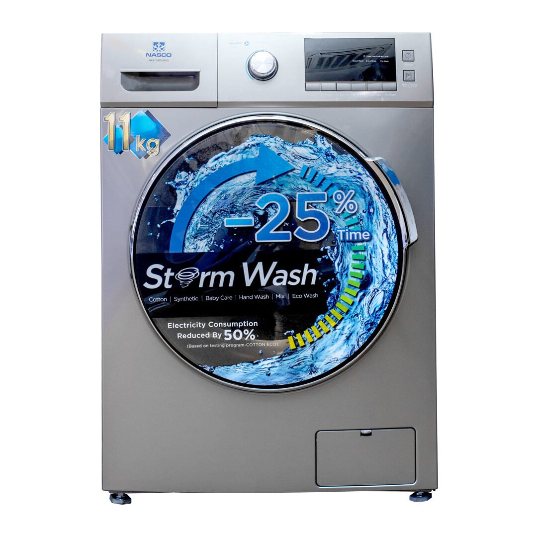 Laundry Appliance 5 NASCO 11KG FRONT LOAD WASHER MFC110 U1401B FRONT