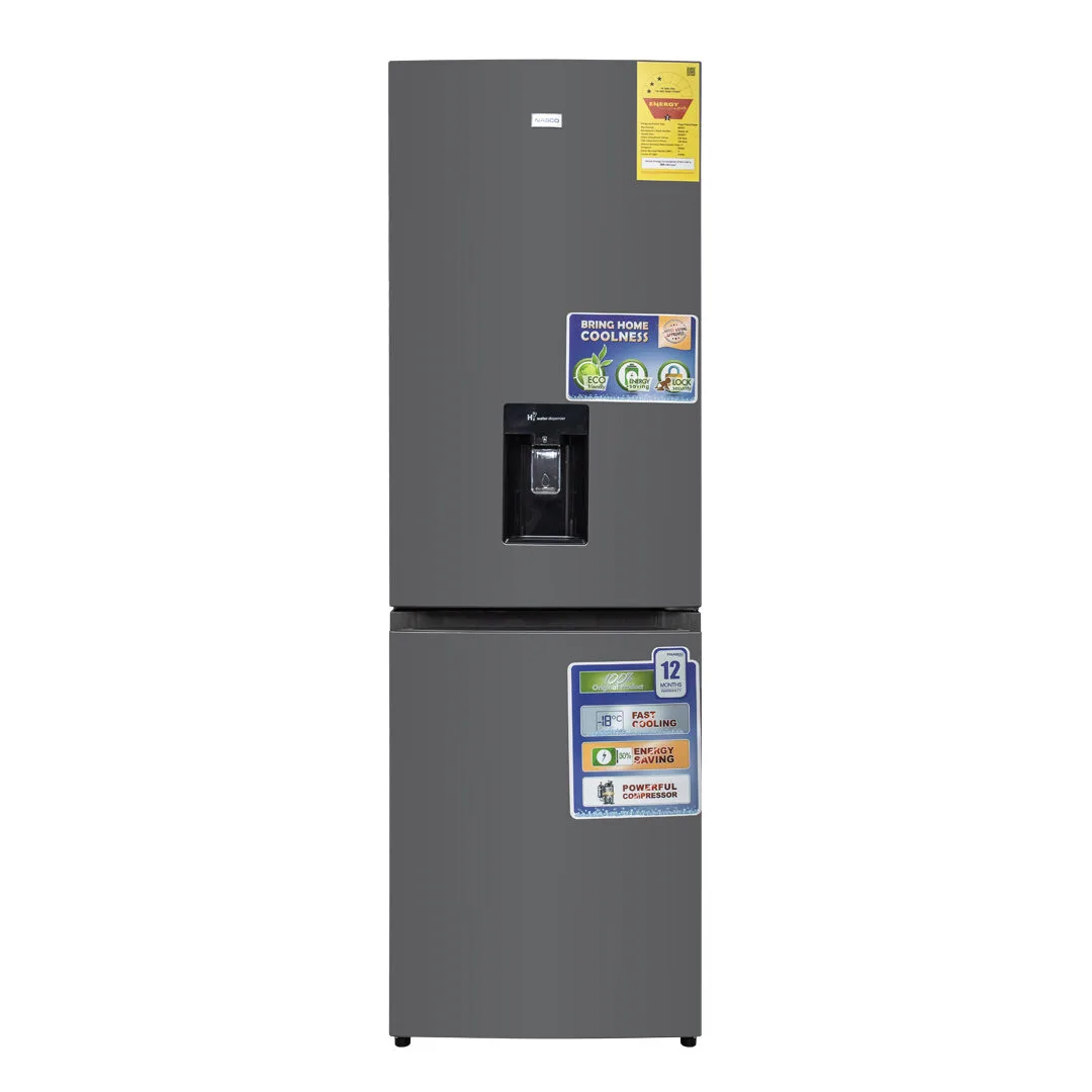 Nasco 287L Bottom Freezer Fridge-NASD2-44