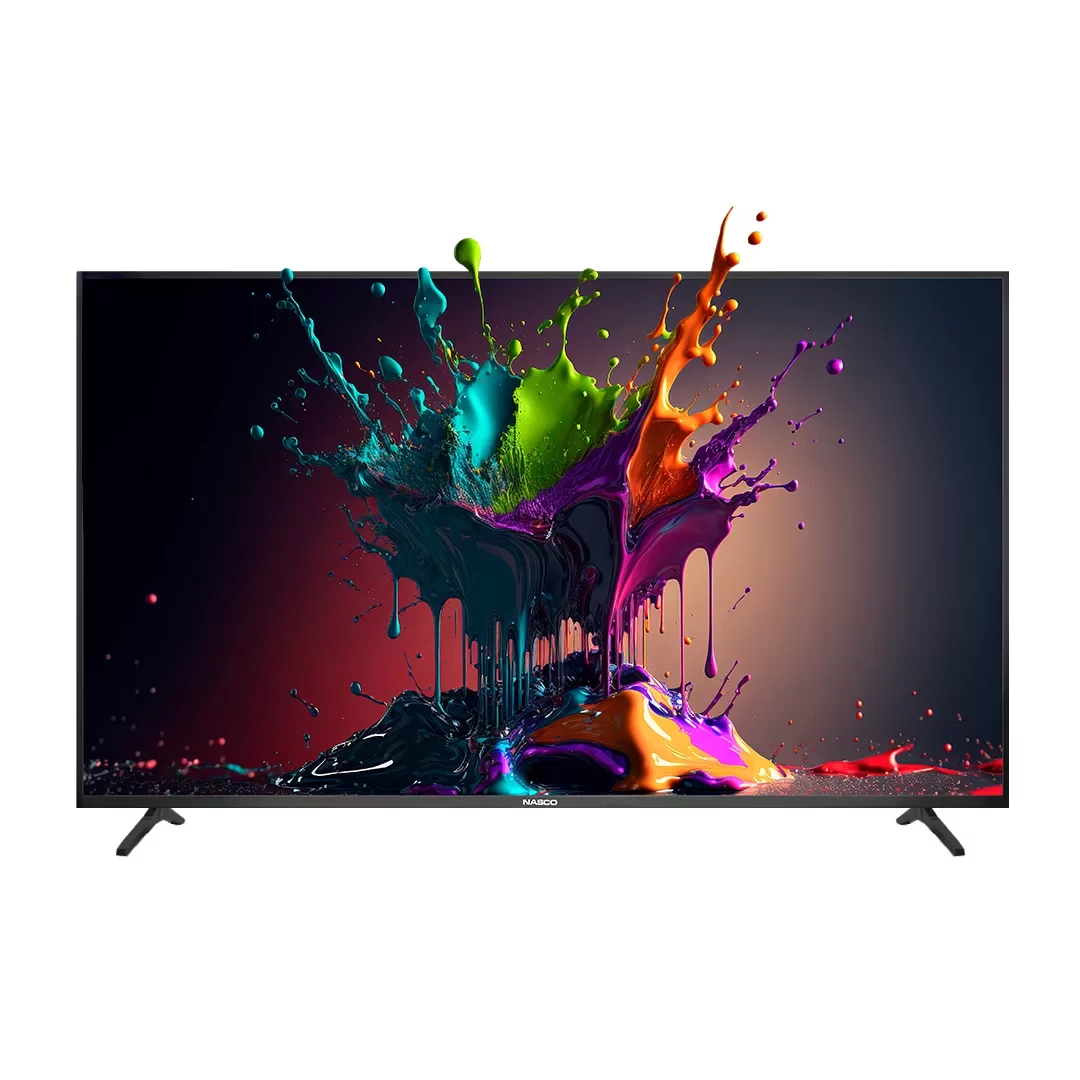 Nasco 32Inch UHD Smart Flat TV NAS-J32FBFL-VID
