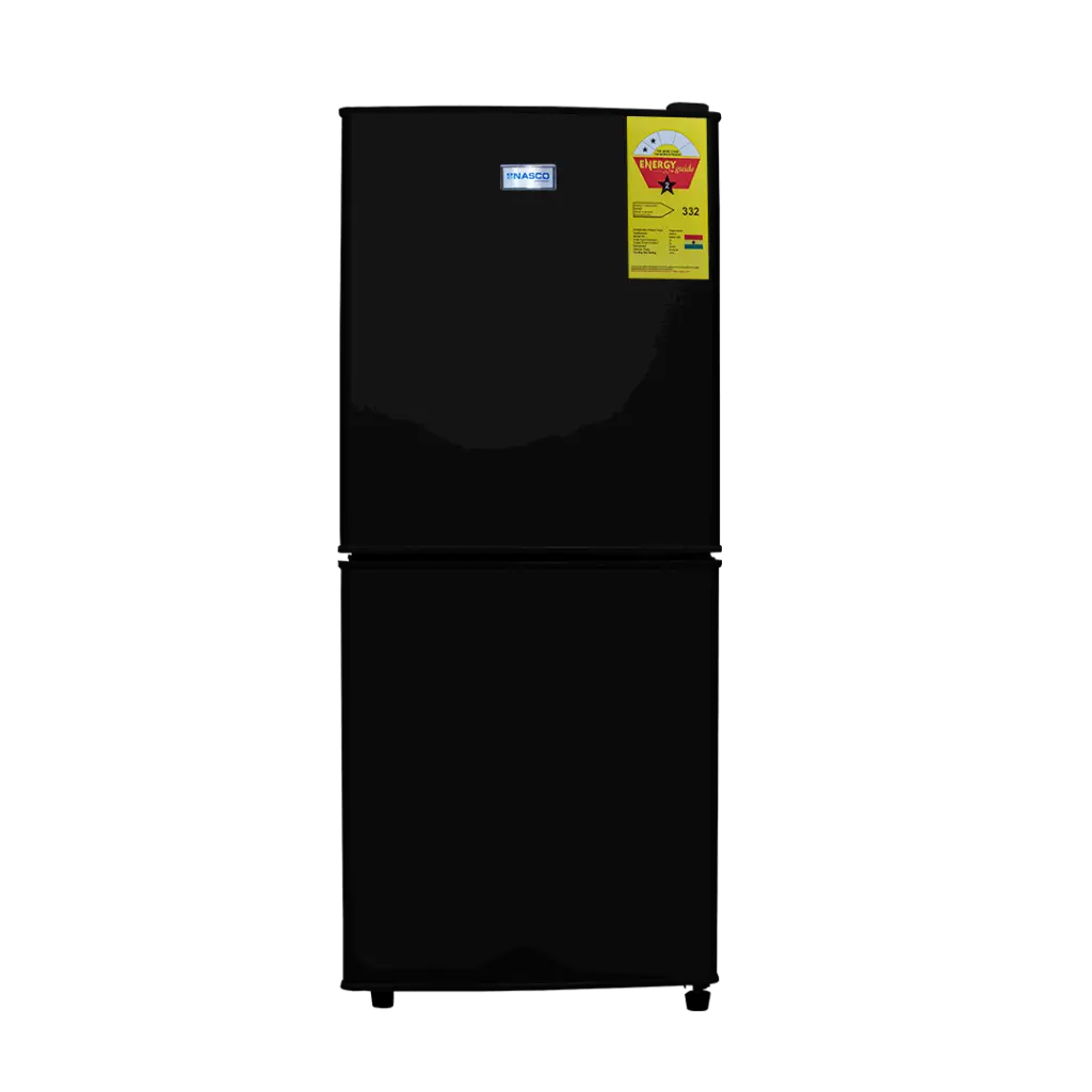 Nasco 106Ltrs Bottom Freezer Refrigerator [NASD2-10FL-B]