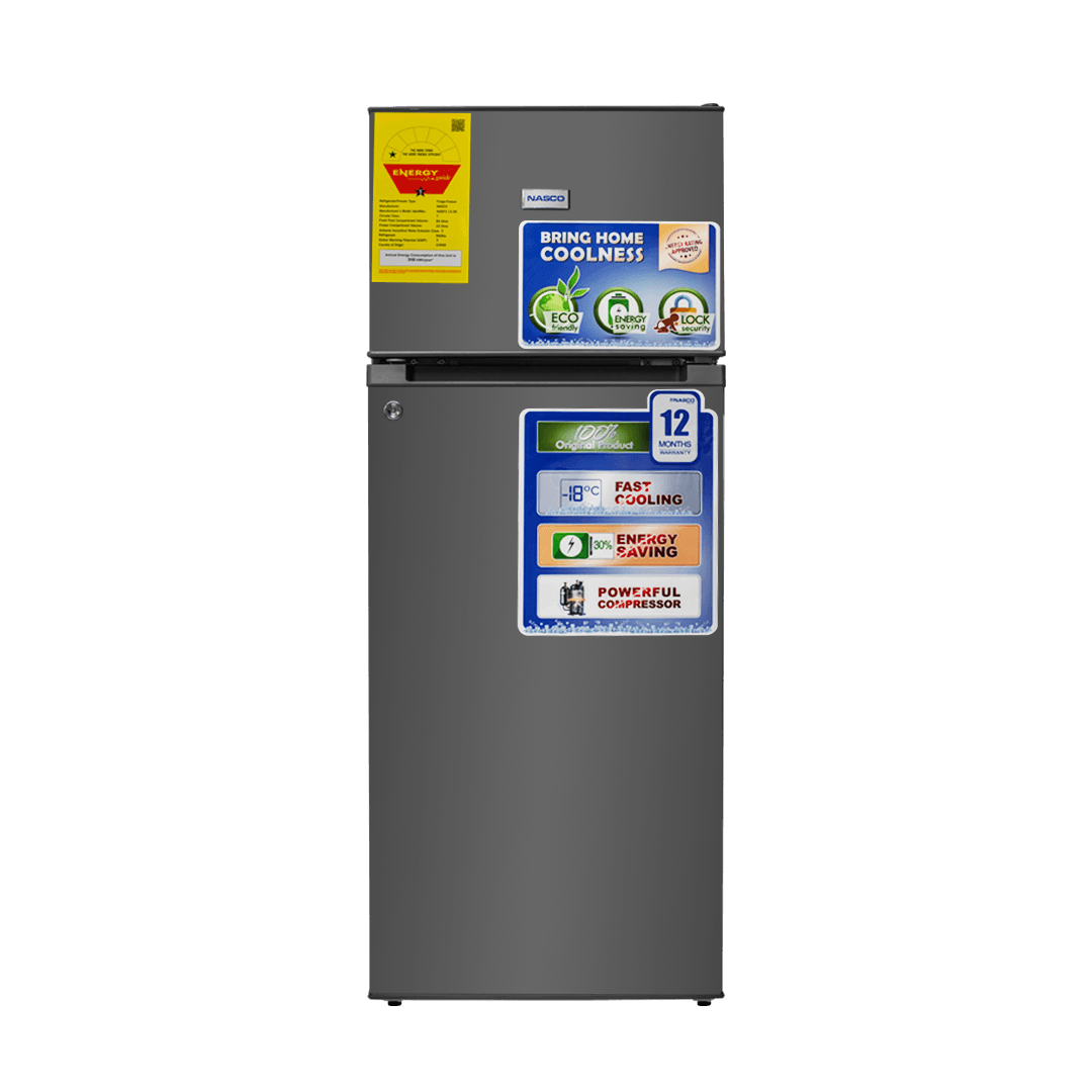 Nasco 107Lt Top Mount Refrigerator [NASF2-15-SK]