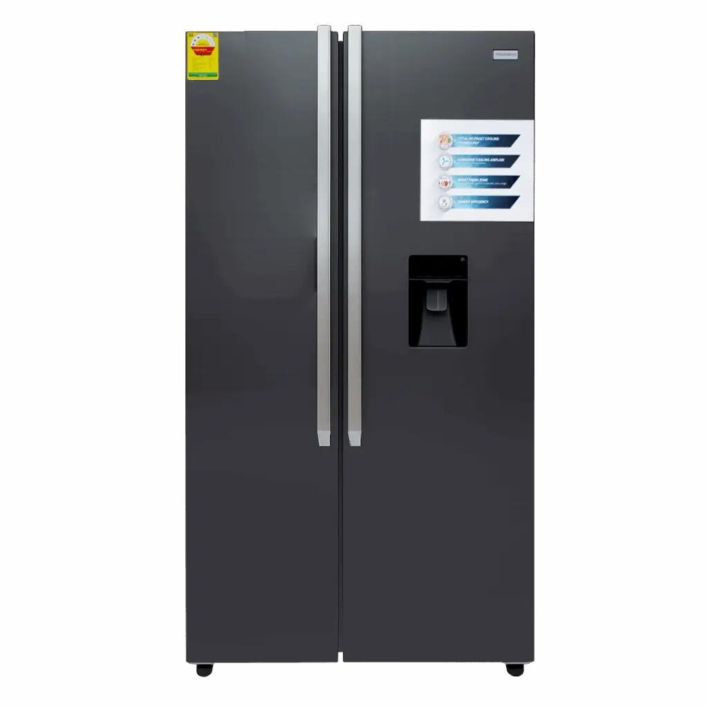 Nasco 529L Side By Side Refrigerator [NASF2-66D]