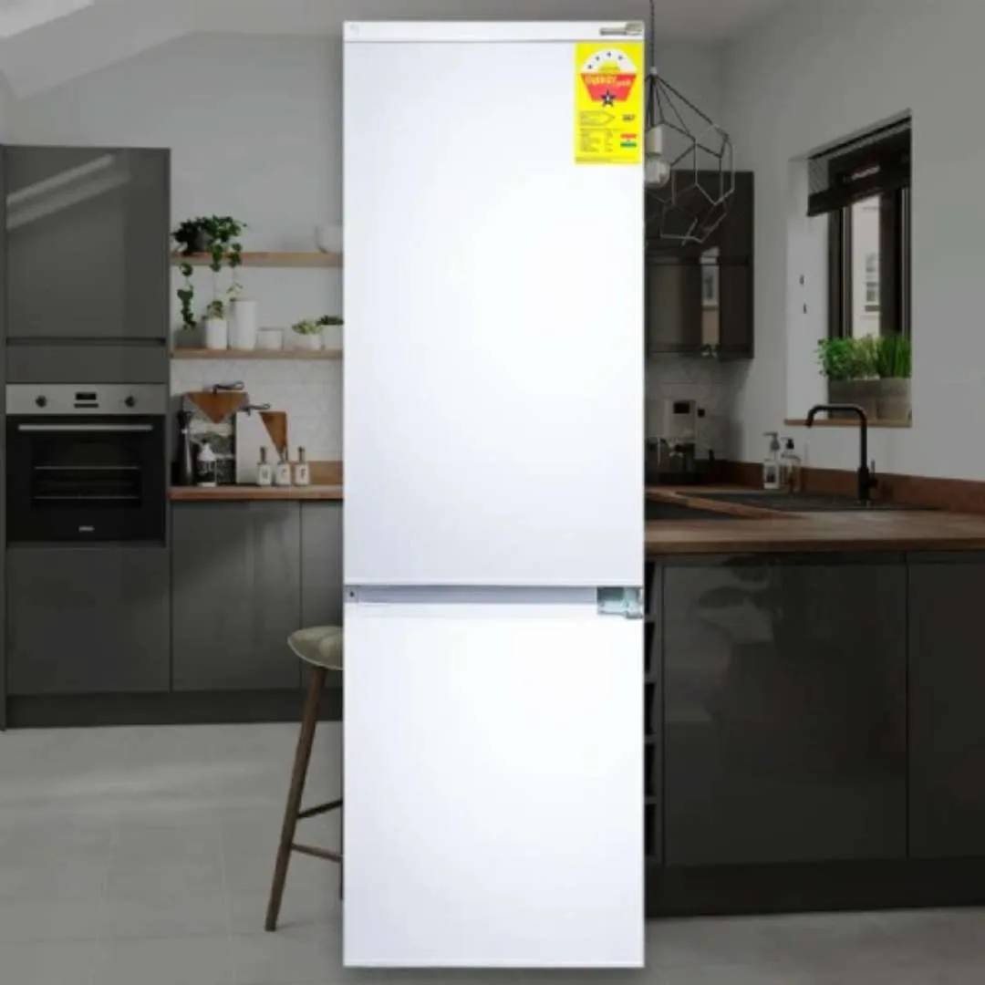 built-in fridge