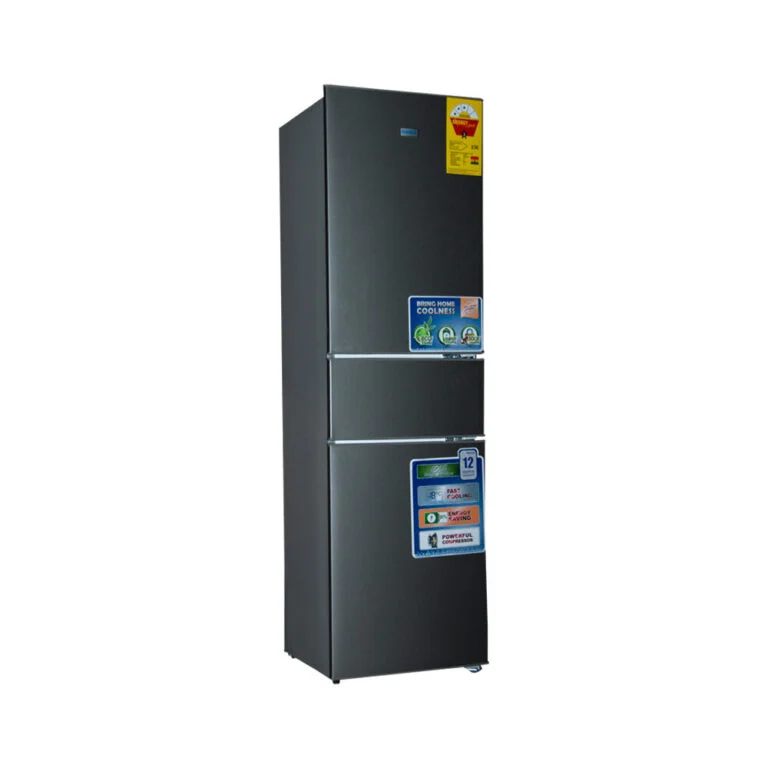 Experience the perfect blend of modern design, security, and efficient storage with the Nasco 201Ltrs Bottom Freezer Refrigerator. Designed to meet the needs of contemporary